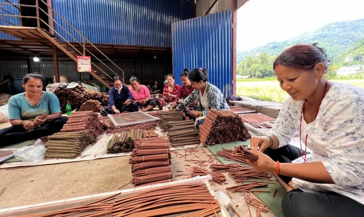 handmade incense nepal