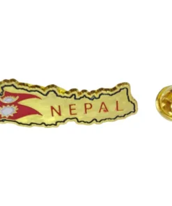 nepal map badge for coat, shirt and cap