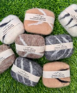 everest naturals felted soap collection wholesale nepal